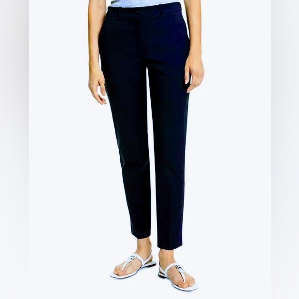 ✨Elegant✨MICHAEL Michael Kors/Estee Lauder Tapered Skinny Mid Rise Pants 10 Navy